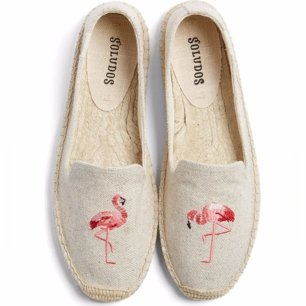 SOLUDOS Flamingo Espadrilles